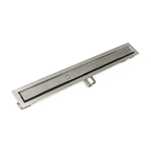 Infinity Drain 48" FTTIF 6548 PS Linear Drain Kit: Polished Stainless