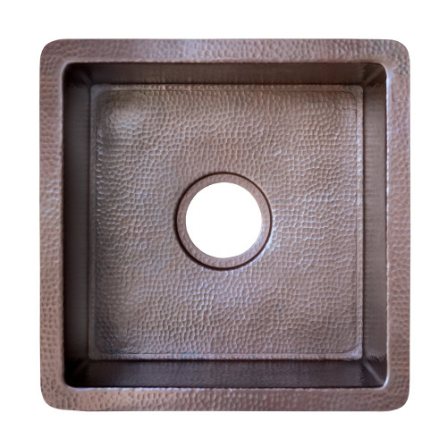 Native Trails CPS235 DIEGO Hammered Copper Bar/Prep Sink Antique Native Trails CPS235 DIEGO Hammered Copper Bar/Prep Sink Antique