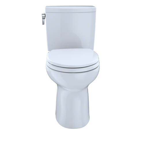 Toto Drake II Two Piece Round Universal Height Toilet with CEFIONTECT 1.0 GPF Less Seat in Sedona Beige