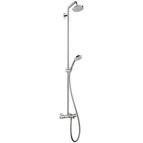 Hansgrohe 27143821 Croma Tub/Shower Showerpipe BRUSHED NICKEL