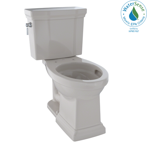 TOTO Promenade II 1G Two-Piece Elongated 1 GPF Universal Height Toilet with CeFiONtect - Sedona Beige - CST404CUFG#12