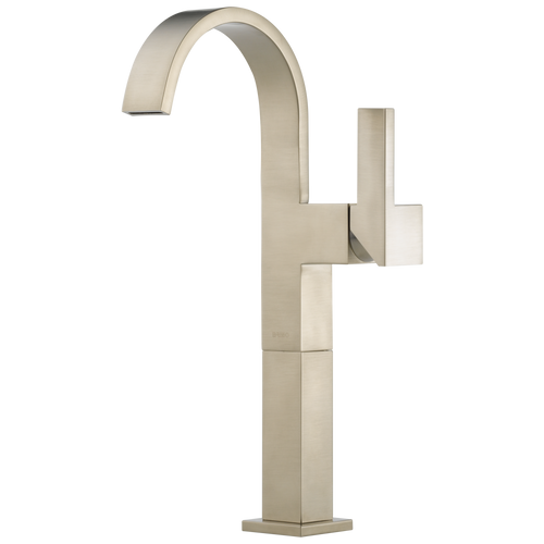 Brizo 65480LF-BN-ECO Siderna Single-Handle Vessel Lavatory Faucet 1.2 GPM Without PopUp: Brushed Nickel