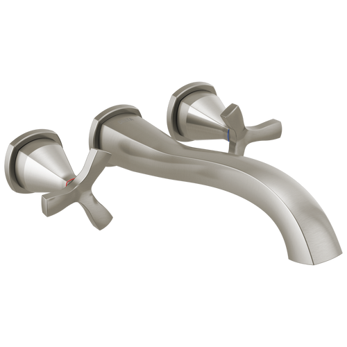 Delta Stryke T57766-SSWL Wall Mounted Tub Filler in Stainless Finish