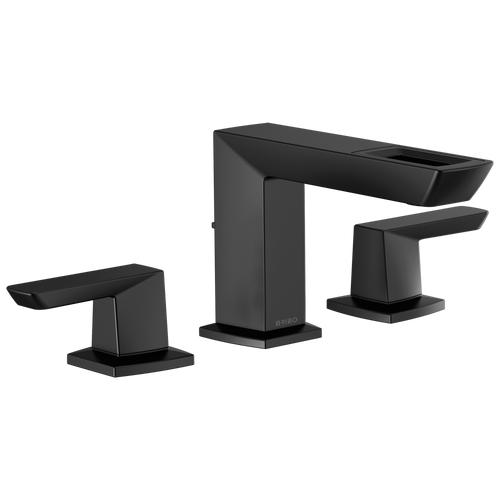 Brizo Vettis 65386LF-NK-ECO Widespread Lavatory Faucet With Open-Flow Spout Luxe Nickel 1.2GPM