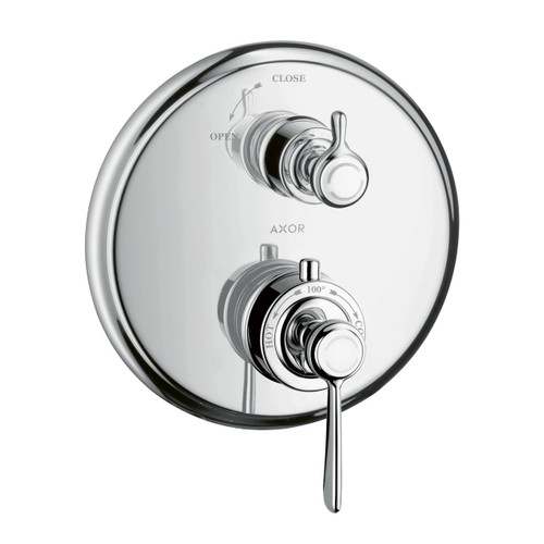 AXOR 16801821 Montreux Trim Lever Thermostatic w/Volume Control Brushed Nickel