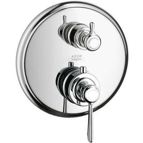 AXOR 16801821 Montreux Trim Lever Thermostatic w/Volume Control Brushed Nickel