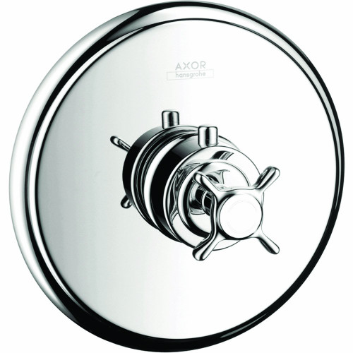 AXOR 16816821 Montreux Thermostatic Trim w/Cross Handle Brushed Nickel