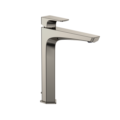 Toto GE 1.2 GPM Wall-Mount Single-Handle Bathroom Faucet with COMFORT GLIDE Technology, Brushed Nickel - TLG07308U#BN