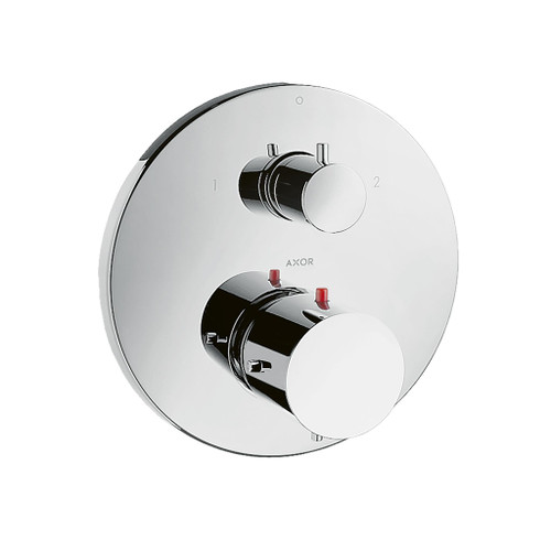 AXOR 10750181 Starck Thermostatic Shower System Rough Chrome