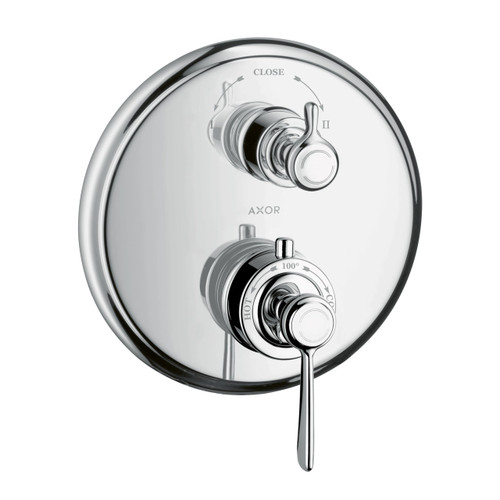 AXOR 16821821 Montreux Trim Lever Thermostatic w/Volume Control & Diverter Brushed Nickel
