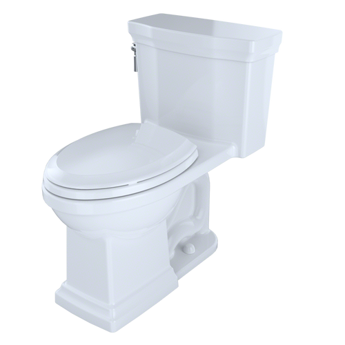 Toto Promenade II One Piece Elongated Universal Height Toilet with CEFIONTECT 1.28 GPF with SS224 SoftClose Seat in Bone Toto Promenade II One Piece Elongated Universal Height Toilet with CEFIONTECT 1.28 GPF with SS224 SoftClose Seat in Bone
