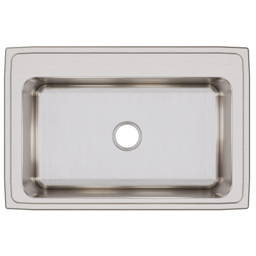 Elkay Lustertone Classic Stainless Steel 33" x 22" x 10-1/8", Single Bowl Drop-in Sink