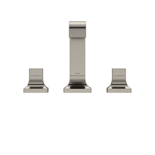 Toto GC Two-Handle Deck-Mount Roman Tub Filler Trim, Polished Nickel - TG08201U#PN