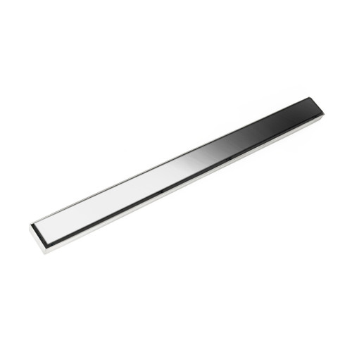 Infinity Drain 48" FXSG 6548 PS Linear Drain Kit: Polished Stainless