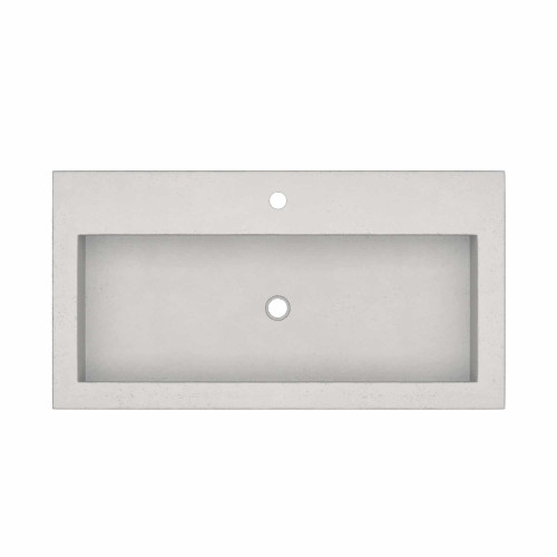 Native Trails NSL3619-A Trough 3619 Bathroom Sink: Ash Native Trails NSL3619-A Trough 3619 Bathroom Sink: Ash