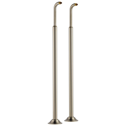 Brizo RP73766BN Traditional Floor Mount Tub Filler Risers: Brushed Nickel