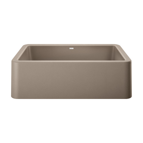 Blanco 401988: Ikon Collection 33" Apron Single Bowl Farmhouse Sink - Truffle