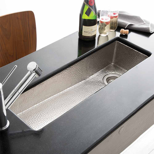 Native Trails CPS210 RIO CHICO: Hammered Copper Bar/Prep Sink: Antique Native Trails CPS210 RIO CHICO: Hammered Copper Bar/Prep Sink: Antique