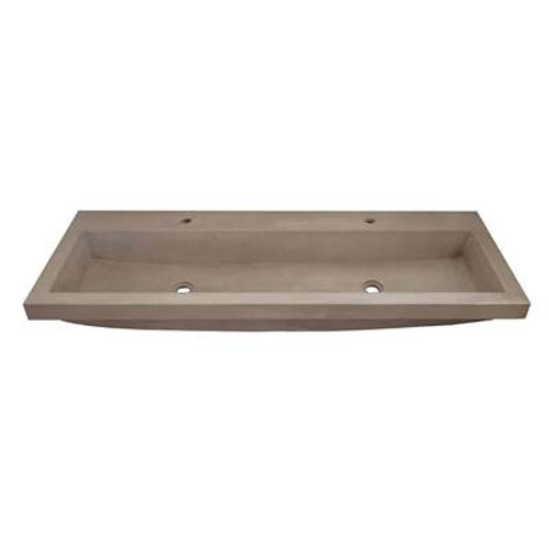 Native Trails NSL4819-E Trough 4819 Bathroom Sink: Earth