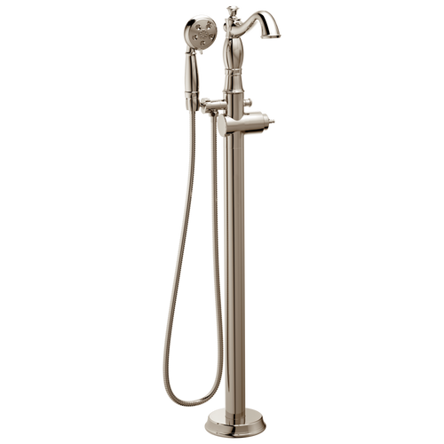 Delta T4797-PNLHP CASSIDY Roman Tub with Hand Shower Trim - Less Handles Polished nickel