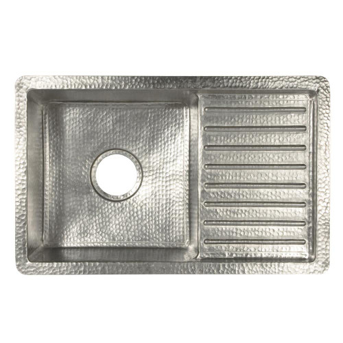 Native Trails CPS534 CANTINA Hammered Copper Bar/Prep Sink Native Trails CPS534 CANTINA Hammered Copper Bar/Prep Sink