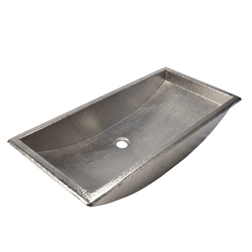 Native Trails CPS506 Trough 36 Bathroom Sink in Brushed Nickel Native Trails CPS506 Trough 36 Bathroom Sink in Brushed Nickel