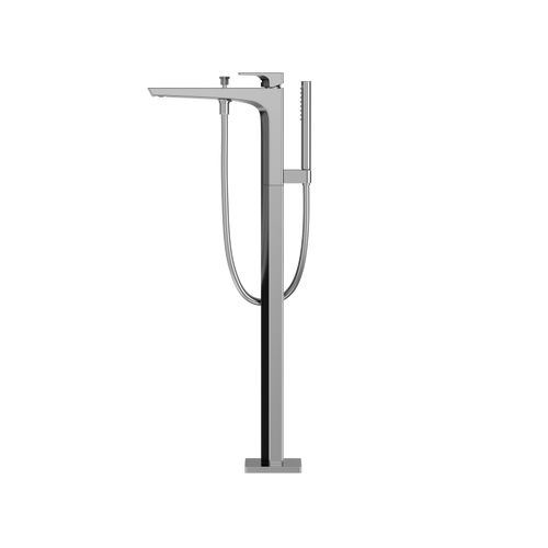 Toto GE Single-Handle Free Standing Tub Filler with Handshower, Polished Chrome - TBG07306U#CP