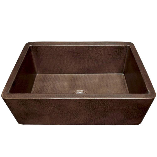 Native Trails CPK274 Farmhouse Duet Pro Copper Kitchen Sink Antique Copper Native Trails CPK274 Farmhouse Duet Pro Copper Kitchen Sink Antique Copper