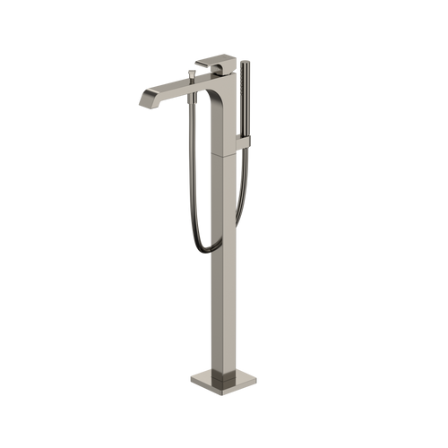 Toto GC Single-Handle Free Standing Tub Filler with Handshower, Polished Nickel - TBG08306U#PN