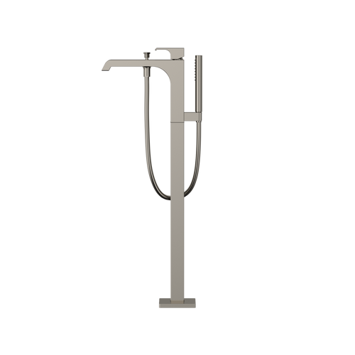 Toto GC Single-Handle Free Standing Tub Filler with Handshower, Polished Nickel - TBG08306U#PN