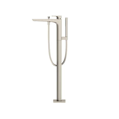 Toto GE Single-Handle Free Standing Tub Filler with Handshower, Brushed Nickel - TBG07306U#BN