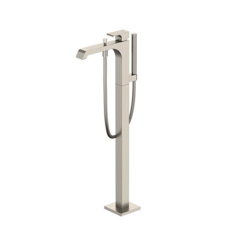 Toto GC Single-Handle Free Standing Tub Filler with Handshower, Brushed Nickel - TBG08306U#BN