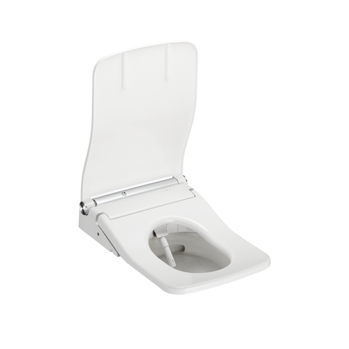 Toto SW Square Auto Flush Washlet+ Ready Electronic Bidet Toilet Seat with PREMIST in Cotton White Toto SW Square Auto Flush Washlet+ Ready Electronic Bidet Toilet Seat with PREMIST in Cotton White