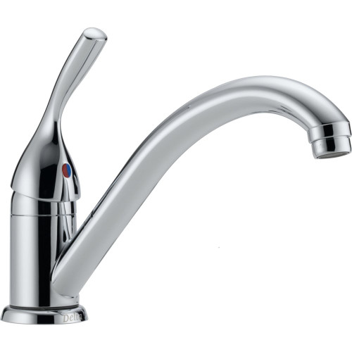 Delta 101LF-HDF Single Handle Centerset Kitchen Faucet CHROME