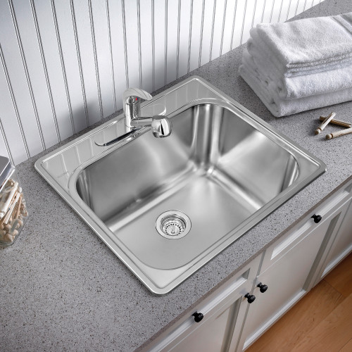 Blanco 441400 Essential Laundry Sink - 3 Hole Drop In Blanco 441400 Essential Laundry Sink - 3 Hole Drop In