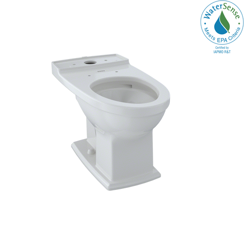 TOTO Connelly Universal Height Elongated Toilet Bowl with CeFiONtect - Colonial White - CT494CEFG#11