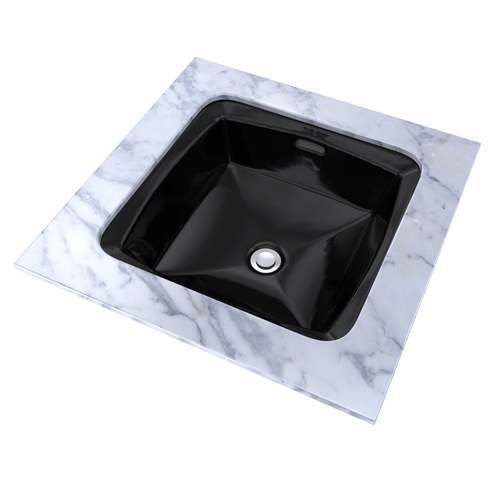 Toto Connelly Square Undermount Bathroom Sink, Ebony - LT491#51