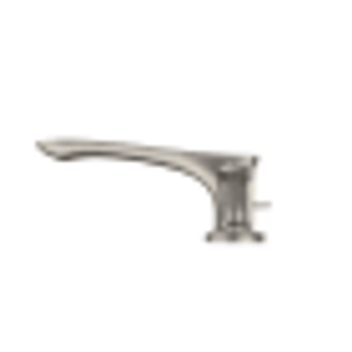 Toto GO Two-Handle Deck-Mount Roman Tub Filler Trim with Handshower, Brushed Nickel - TBG01202U#BN