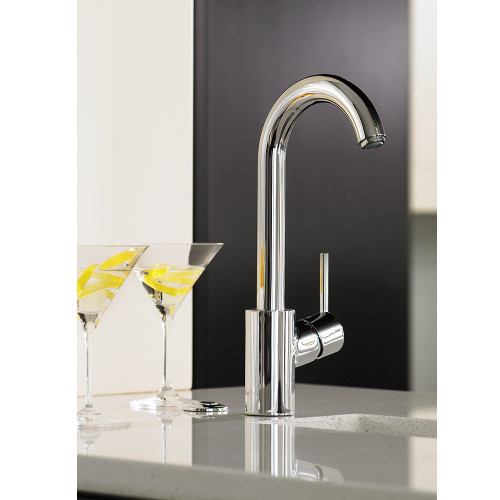 Hansgrohe 04287340 Talis S Bar Faucet, 1.5 GPM in Brushed Black Chrome