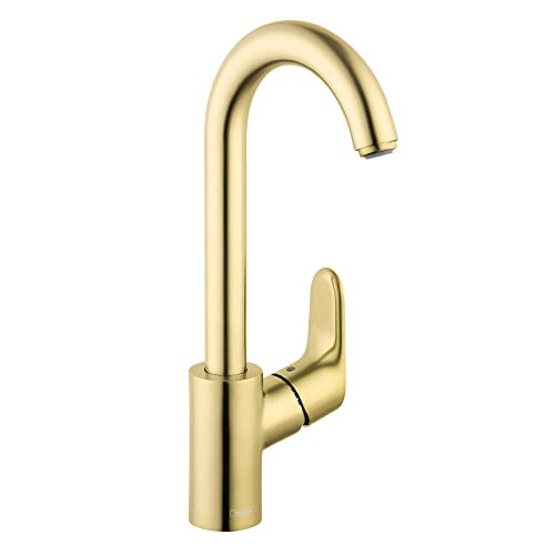 Hansgrohe 04507251 Focus Bar Faucet, 1.5 GPM in Brushed Gold Optic