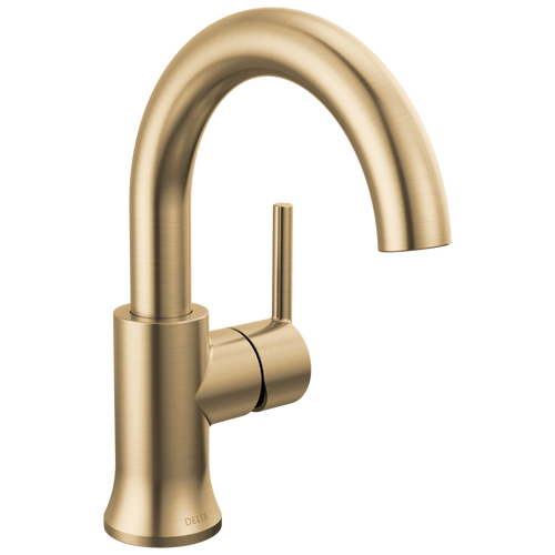 Delta Trinsic Single Handle High-Arc Bathroom Faucet in Champagne Bronze Finish - 559HA-CZ-DST