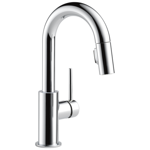 Delta 9959T-AR-DST Trinsic Single Handle Pull-Down Bar/Prep Faucet Featuring Touch2â°(R) Technology ARCTIC STAINLESS