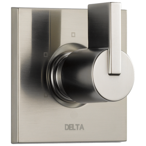 Delta Vero 3-Setting 2-Port Diverter Trim in Stainless Finish - T11853-SS