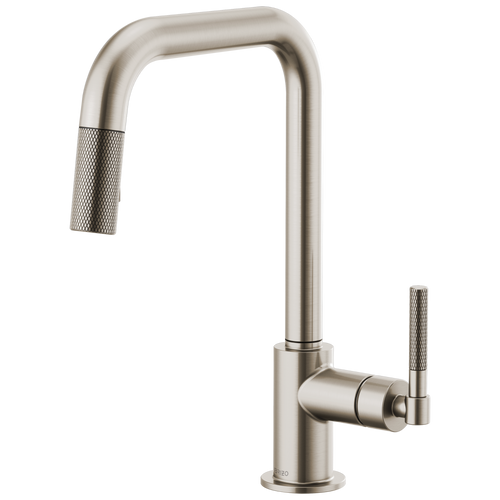 Brizo Litze 63054LF-BLGL Pull-Down Faucet with Square Spout and Industrial Handle Matte Black/Luxe Gold Brizo Litze 63054LF-BLGL Pull-Down Faucet with Square Spout and Industrial Handle Matte Black/Luxe Gold