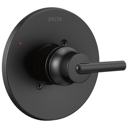 Delta Trinsic Monitor 14 Series Valve Only Trim with Lever Handle in Matte Black Finish - T14059-BL Delta Trinsic Monitor 14 Series Valve Only Trim with Lever Handle in Matte Black Finish - T14059-BL