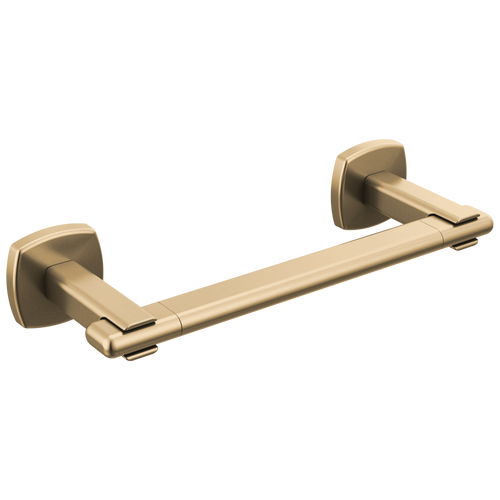 Brizo Allaria 8" Towel Bar in Luxe Gold Finish - 694767-GL
