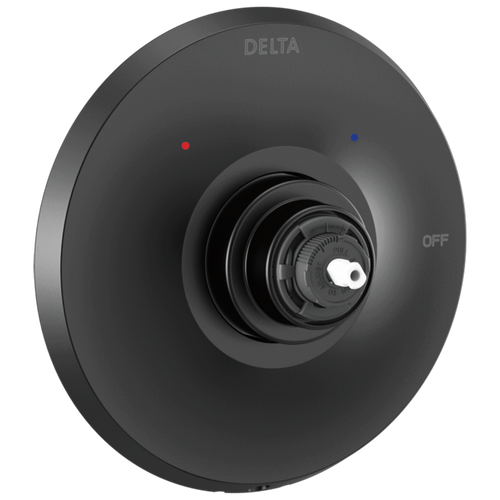 Delta Dorval Monitor 14 Series Valve Only Trim - Less Handle in Matte Black Finish - T14056-BLLHP Delta Dorval Monitor 14 Series Valve Only Trim - Less Handle in Matte Black Finish - T14056-BLLHP