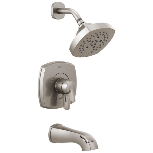 Delta Stryke 17 Series Tub & Shower Only in Stainless Finish - T17476-SS Delta Stryke 17 Series Tub & Shower Only in Stainless Finish - T17476-SS