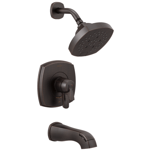 Delta Stryke 17 Series Tub & Shower Only in Venetian Bronze Finish - T17476-RB Delta Stryke 17 Series Tub & Shower Only in Venetian Bronze Finish - T17476-RB