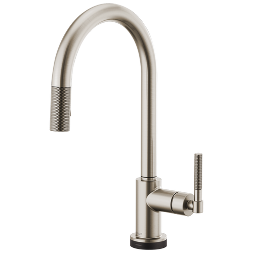 Brizo Litze 64044LF-BLGL SmartTouch Pull-Down Faucet with Arc Spout and Industrial Handle Matte Black/Luxe Gold Brizo Litze 64044LF-BLGL SmartTouch Pull-Down Faucet with Arc Spout and Industrial Handle Matte Black/Luxe Gold